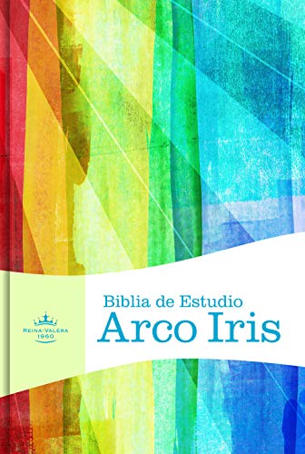 RVR 1960 Biblia de Estudio Arco Iris, multicolor, tapa dura