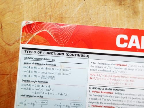 Calculus I (Sparkcharts)