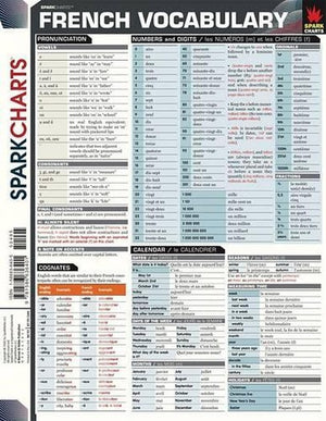 French Vocabulary (Sparkcharts)