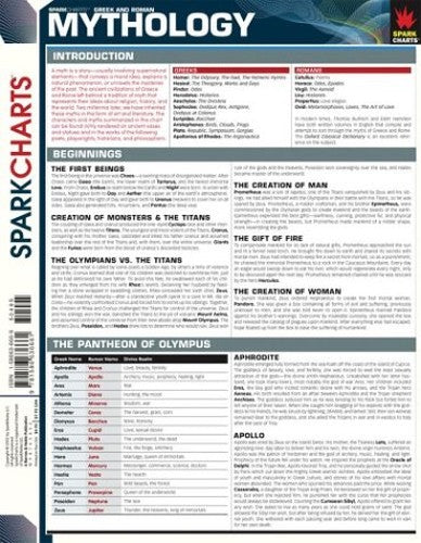 Mythology: Gods and Mortals (Sparkcharts)
