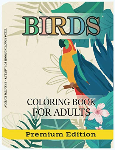 Birds Coloring Book for Adults