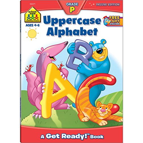 School Zone Uppercase Alphabet Workbook