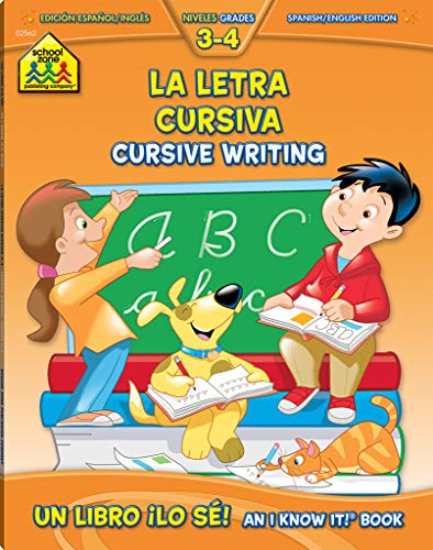 Cursive Writing 3-4 Bilingual Work Book