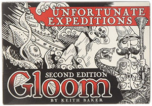 Atlas Games Gloom: Unfortunate Expeditions (2nd Edition) Keith Baker and Michelle Nephew Keith Baker and Michelle Nephew Keith Baker and Michelle Nephew