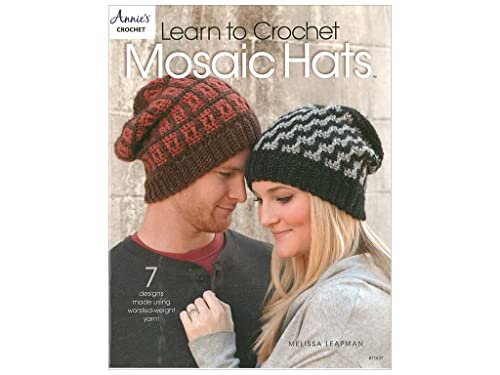 Learn to Crochet Mosaic Hats