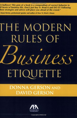 Modern Rules of Business Etiquette