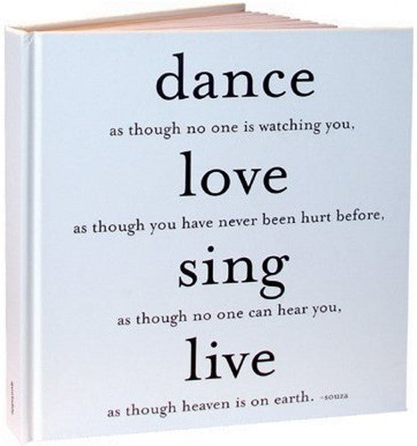 Quotable Dance Love Sing Journal
