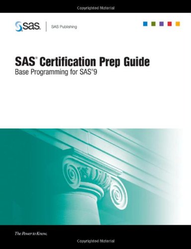 SAS Certification Prep Guide