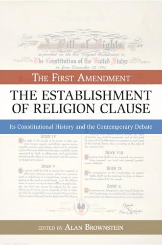 The Establishment of Religion Clause