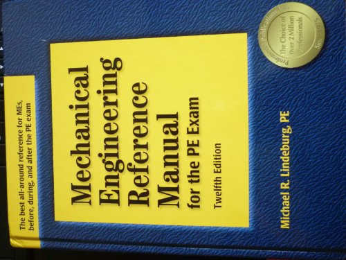 Mechanical Engineering Reference Manual
