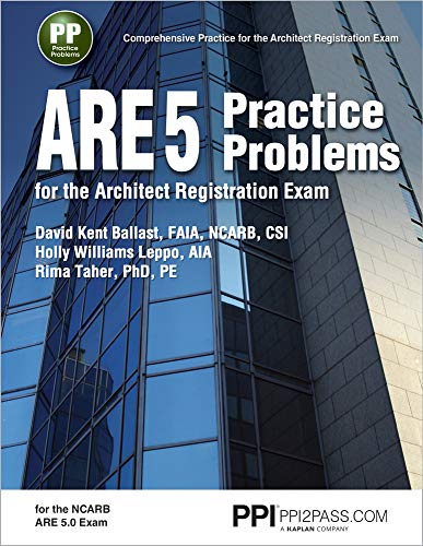 Ppi Are 5 Practice Problems for the Architect Registration Exam (Paperback) - Comprehensive Practice for the Ncarb 5.0 Exam