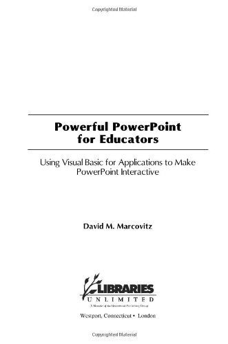 Powerful PowerPoint for Educators