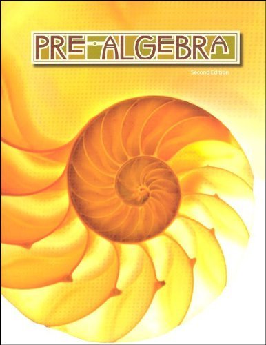 Pre Algebra Grade 8 Student Text 2nd Edition