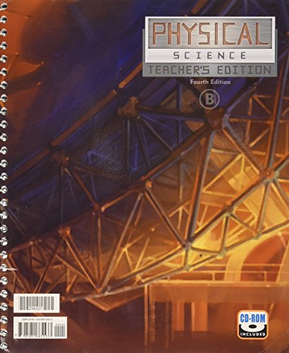 Physical Science Laboratory Manual Teacher's Edition for Use with Fourth Edition