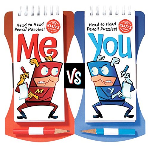 Head to Head Pencil Puzzles! Me vs You (Klutz)