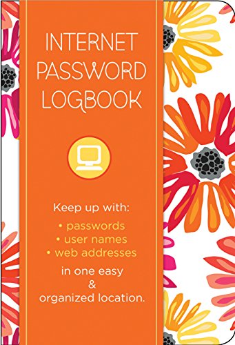 Internet Password Logbook - Botanical Edition