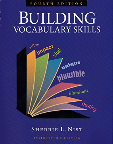 Building Vocabulary Skills, Instructor's Edition, Fourth Edition, 9781591941927, 159194192X, 2010