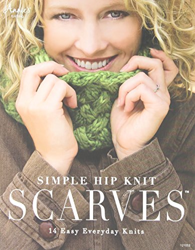 Simple Hip Knit Scarves
