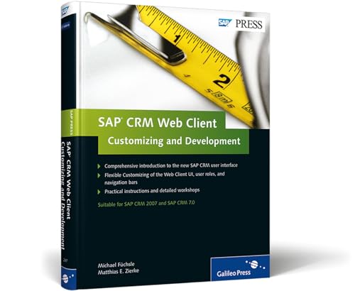 SAP CRM Web ClientCustomizing and Development