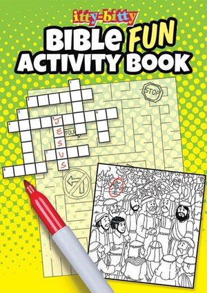 Bible Fun Ittybitty Activity Book (6pk)