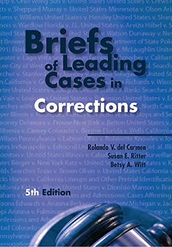Briefs of Leading Cases in Corrections