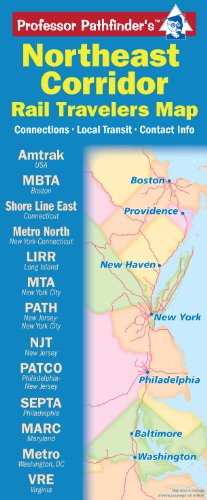 Northeast Corridor: Rail Travelers Map