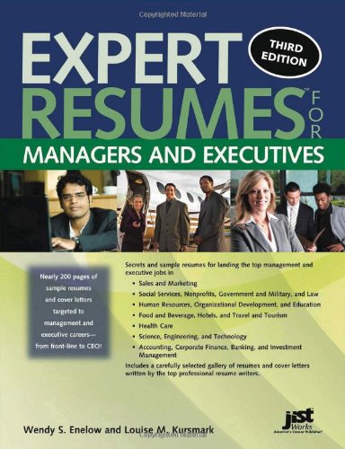 Expert Resumes for Managers and Executives