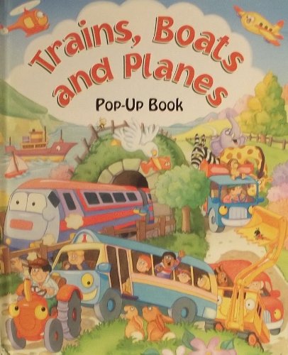 Large Pop-Ups Trains, Boats & Planes