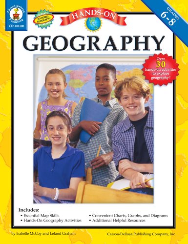 Hands-On Geography, Grades 6 - 8