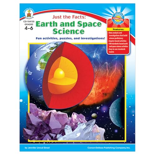 Just the Facts: Earth and Space Science, Grades 4 - 6