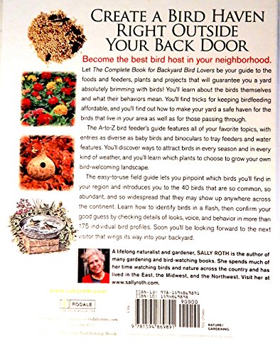 Comp Bk for Backyard Birdlovers