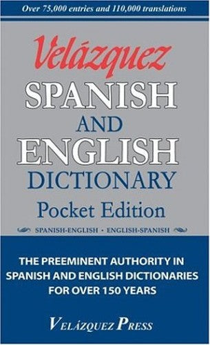 Velazquez Spanish and English Dictionary