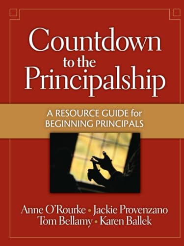 Countdown to the Principalship