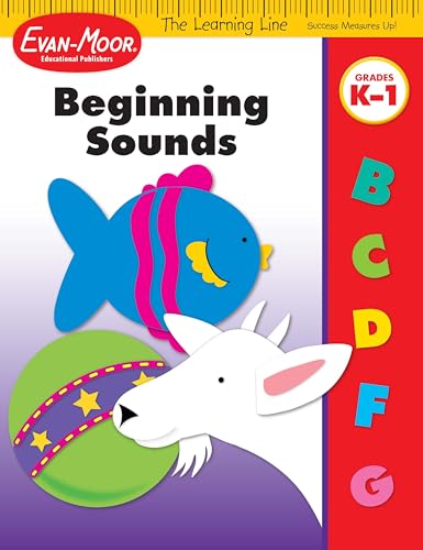 Learning Line: Beginning Sounds, Kindergarten - Grade 1 Workbook