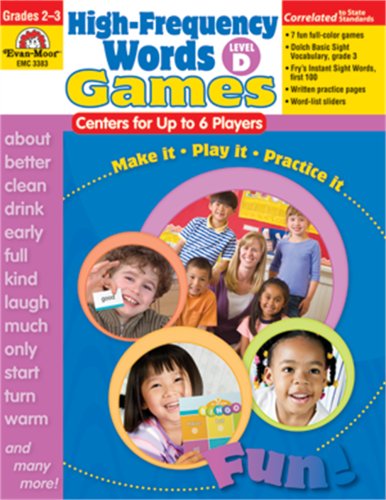 High-Frequency Words: Games, Grades 2-3