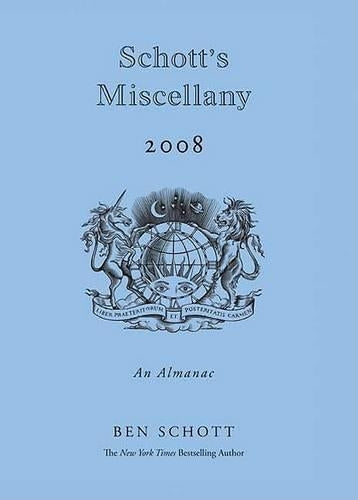 Schott's Miscellany 2008