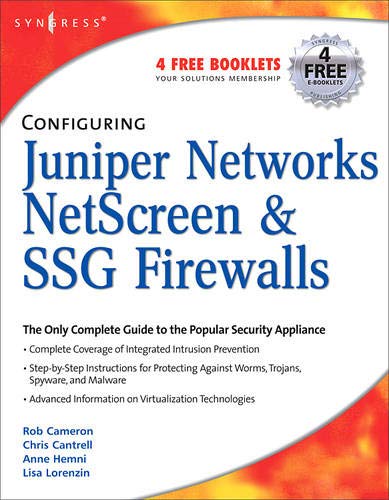Configuring Juniper Networks NetScreen and SSG Firewalls