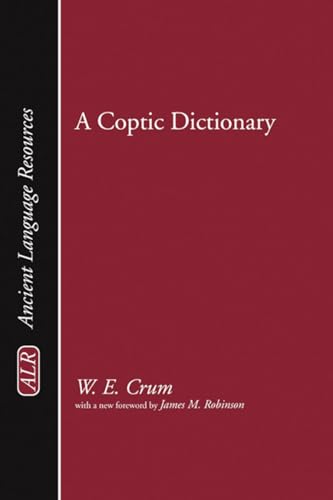 A Coptic Dictionary