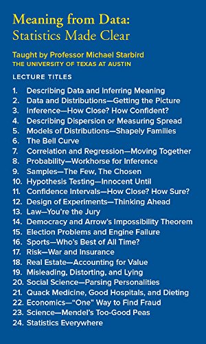 Meaning from Data: Statistics Made Clear