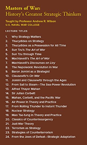 Masters of War Historys Greatest Strategic Thinkers