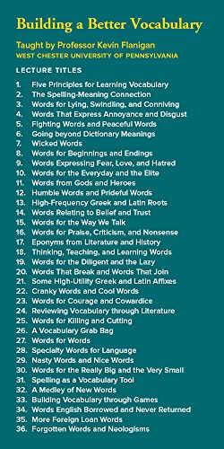 Building a Better Vocabulary
