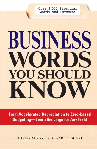 Business Words You Should Know