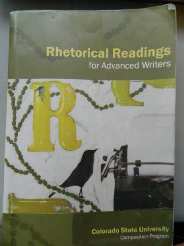 Rhetorical Readings for Advanced Writers