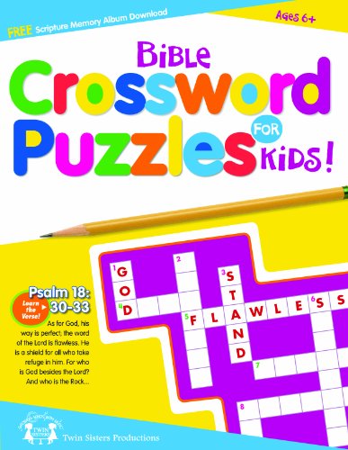 Bible Crossword Puzzles for Kids