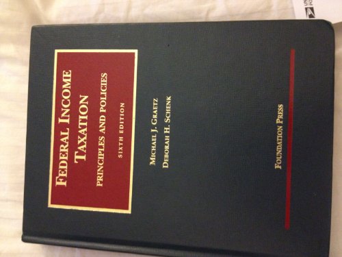 Federal Income Taxation