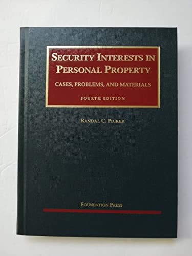 Security Interests in Personal Property