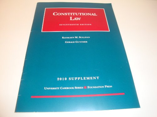 Constitutional Law Supplement