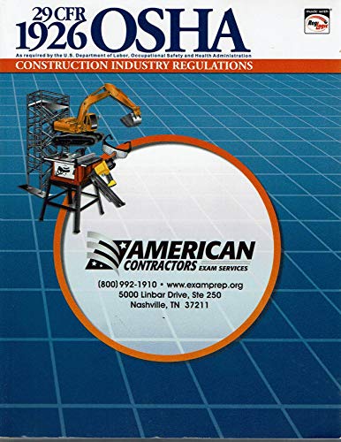 1926 OSHA Construction Industry Regulations