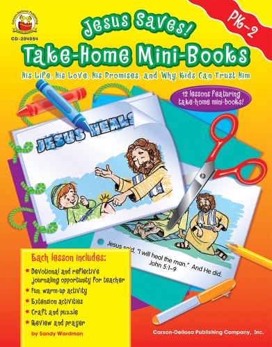 Jesus Saves! Take-home Mini-books