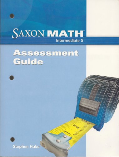 Saxon Math Intermediate 5